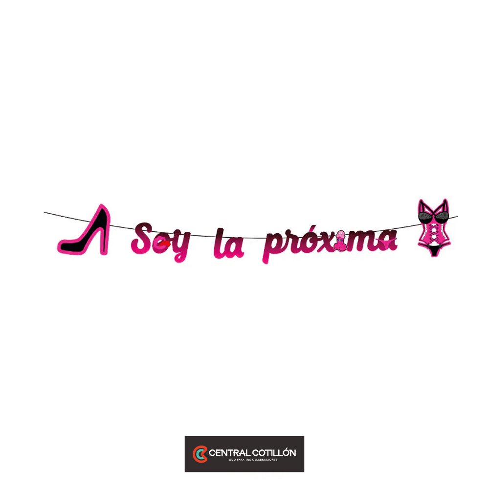 Guirnalda despedida de soltera Soy la proxima, 5 mts