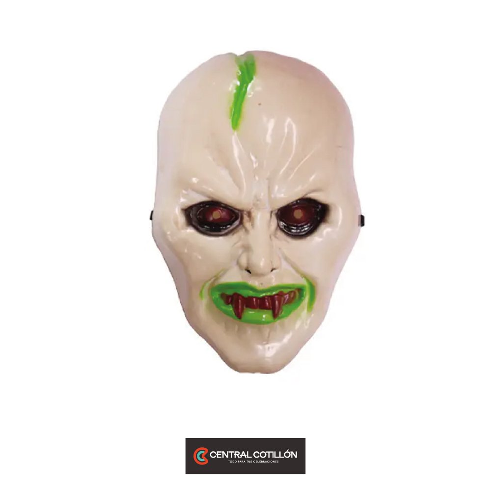 Máscara de Halloween con colmillo