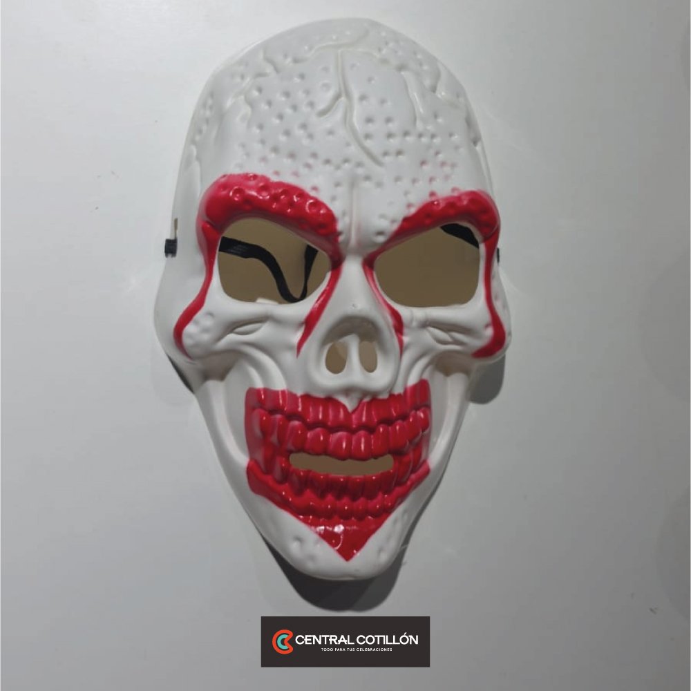 Máscara de Halloween calabera