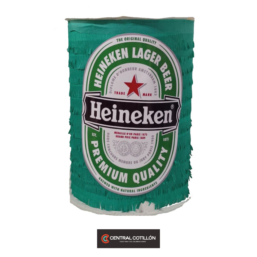 Piñata Cerveza Heineken, 37 cms