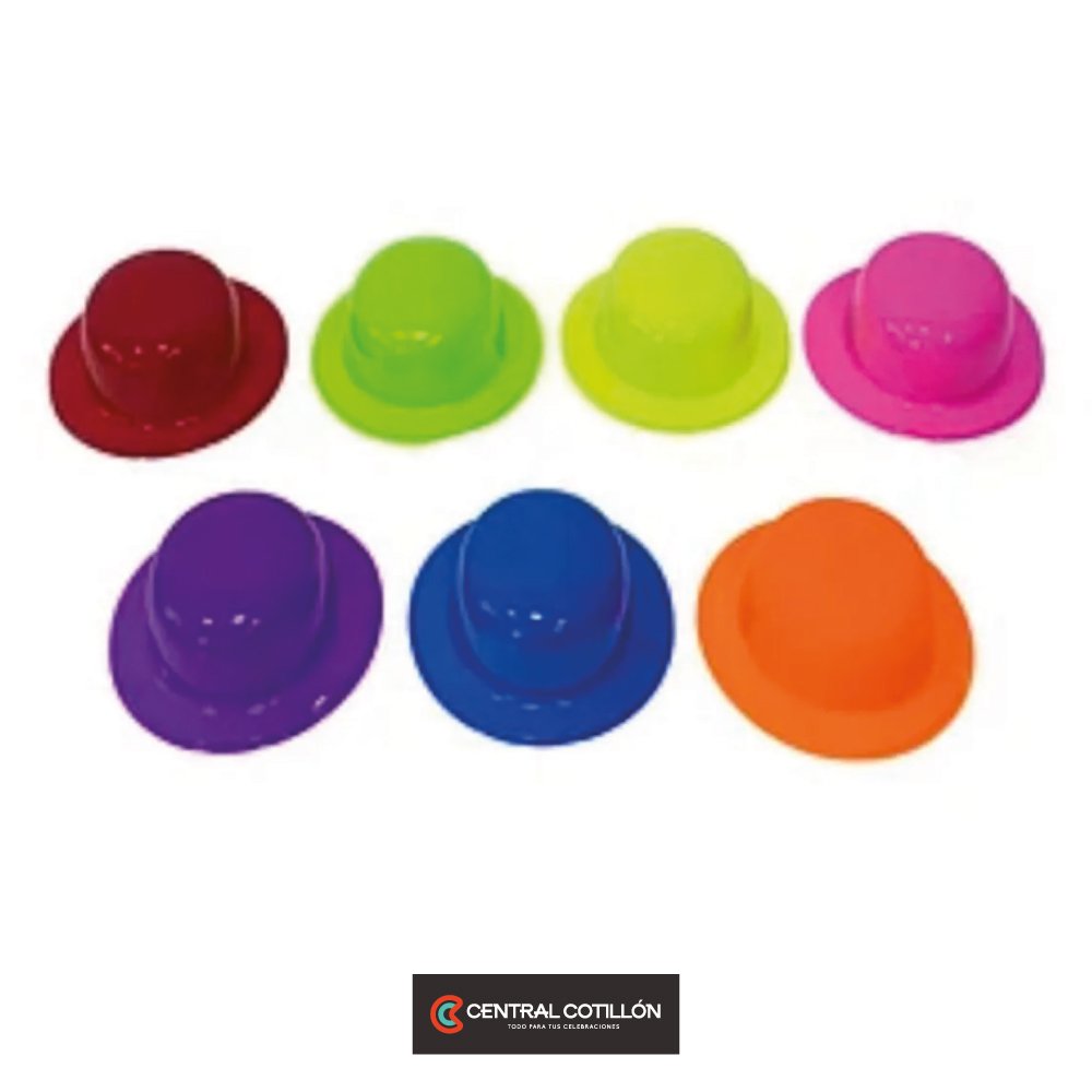 Sombrero de cotillón 9x23x26cm color aleatorio